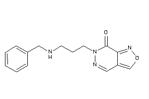 6-[3-(benzylamino)propyl]isoxazolo[3,4-d]pyridazin-7-one
