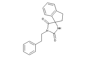 3-phenethylspiro[imidazolidine-5,1'-indane]-2,4-quinone