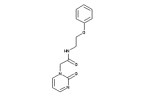 2-(2-ketopyrimidin-1-yl)-N-(2-phenoxyethyl)acetamide