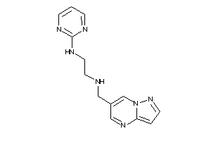 Pyrazolo[1,5-a]pyrimidin-6-ylmethyl-[2-(2-pyrimidylamino)ethyl]amine