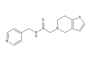 2-(6,7-dihydro-4H-thieno[3,2-c]pyridin-5-yl)-N-(4-pyridylmethyl)acetamide