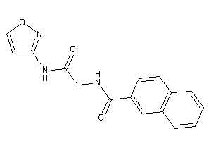 N-[2-(isoxazol-3-ylamino)-2-keto-ethyl]-2-naphthamide