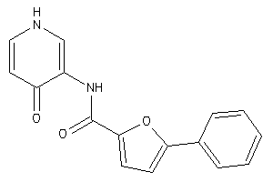 N-(4-keto-1H-pyridin-3-yl)-5-phenyl-2-furamide