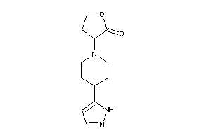 3-[4-(1H-pyrazol-5-yl)piperidino]tetrahydrofuran-2-one