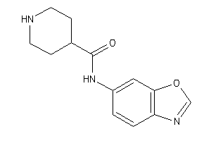 N-(1,3-benzoxazol-6-yl)isonipecotamide