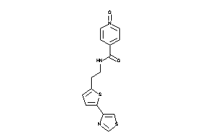 1-keto-N-[2-(5-thiazol-4-yl-2-thienyl)ethyl]isonicotinamide