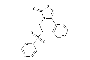 Image of 4-(2-besylethyl)-3-phenyl-1,2,4-oxadiazol-5-one