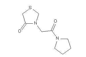 3-(2-keto-2-pyrrolidino-ethyl)thiazolidin-4-one