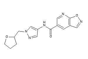 N-[1-(tetrahydrofurfuryl)pyrazol-4-yl]isoxazolo[5,4-b]pyridine-5-carboxamide