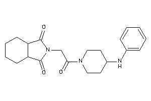 2-[2-(4-anilinopiperidino)-2-keto-ethyl]-3a,4,5,6,7,7a-hexahydroisoindole-1,3-quinone