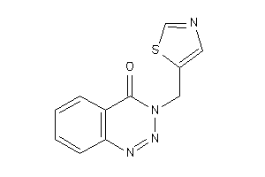 3-(thiazol-5-ylmethyl)-1,2,3-benzotriazin-4-one