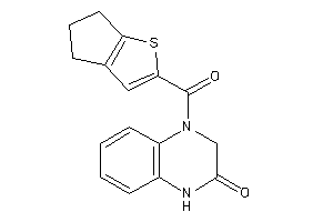 4-(5,6-dihydro-4H-cyclopenta[b]thiophene-2-carbonyl)-1,3-dihydroquinoxalin-2-one