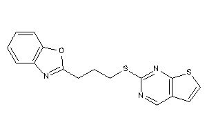 2-[3-(thieno[2,3-d]pyrimidin-2-ylthio)propyl]-1,3-benzoxazole