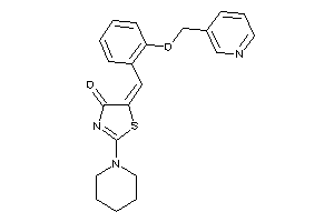 2-piperidino-5-[2-(3-pyridylmethoxy)benzylidene]-2-thiazolin-4-one