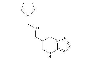 Cyclopentylmethyl(4,5,6,7-tetrahydropyrazolo[1,5-a]pyrimidin-6-ylmethyl)amine