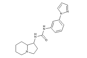 1-indolizidin-1-yl-3-(3-pyrazol-1-ylphenyl)urea