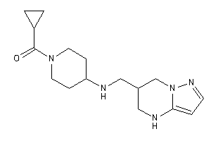 Cyclopropyl-[4-(4,5,6,7-tetrahydropyrazolo[1,5-a]pyrimidin-6-ylmethylamino)piperidino]methanone