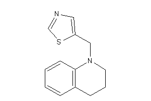 Image of 5-(3,4-dihydro-2H-quinolin-1-ylmethyl)thiazole