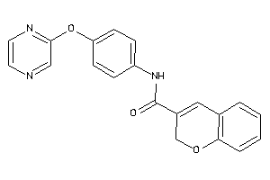 N-(4-pyrazin-2-yloxyphenyl)-2H-chromene-3-carboxamide