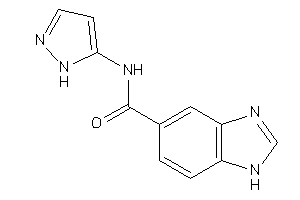 N-(1H-pyrazol-5-yl)-1H-benzimidazole-5-carboxamide