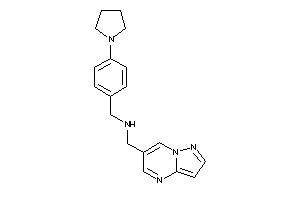 Pyrazolo[1,5-a]pyrimidin-6-ylmethyl-(4-pyrrolidinobenzyl)amine