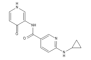 6-(cyclopropylamino)-N-(4-keto-1H-pyridin-3-yl)nicotinamide