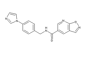 N-(4-imidazol-1-ylbenzyl)isoxazolo[5,4-b]pyridine-5-carboxamide