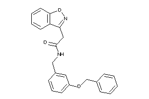 N-(3-benzoxybenzyl)-2-indoxazen-3-yl-acetamide