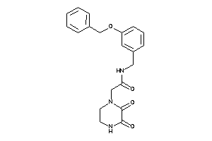 N-(3-benzoxybenzyl)-2-(2,3-diketopiperazino)acetamide