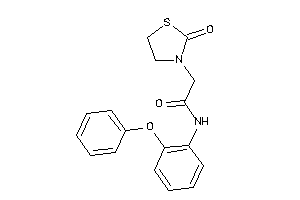 2-(2-ketothiazolidin-3-yl)-N-(2-phenoxyphenyl)acetamide