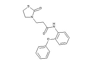 3-(2-ketothiazolidin-3-yl)-N-(2-phenoxyphenyl)propionamide