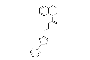 1-(2,3-dihydro-1,4-benzothiazin-4-yl)-4-(5-phenyl-1,3,4-oxadiazol-2-yl)butan-1-one