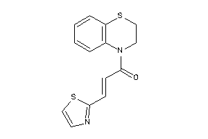 1-(2,3-dihydro-1,4-benzothiazin-4-yl)-3-thiazol-2-yl-prop-2-en-1-one