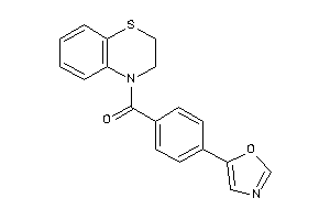 2,3-dihydro-1,4-benzothiazin-4-yl-(4-oxazol-5-ylphenyl)methanone