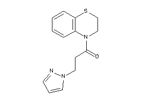 1-(2,3-dihydro-1,4-benzothiazin-4-yl)-3-pyrazol-1-yl-propan-1-one