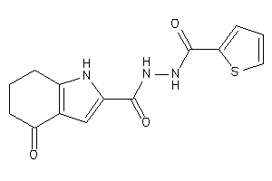 4-keto-N'-(2-thenoyl)-1,5,6,7-tetrahydroindole-2-carbohydrazide