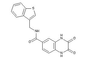 Image of N-(benzothiophen-3-ylmethyl)-2,3-diketo-1,4-dihydroquinoxaline-6-carboxamide