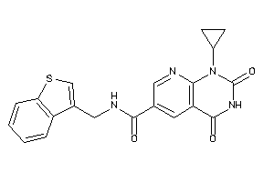 N-(benzothiophen-3-ylmethyl)-1-cyclopropyl-2,4-diketo-pyrido[2,3-d]pyrimidine-6-carboxamide