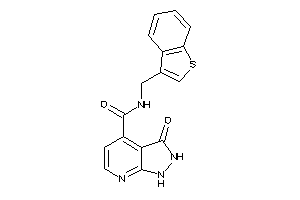 N-(benzothiophen-3-ylmethyl)-3-keto-1,2-dihydropyrazolo[3,4-b]pyridine-4-carboxamide