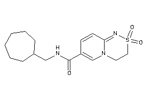 Image of N-(cycloheptylmethyl)-2,2-diketo-3,4-dihydropyrido[2,1-c][1,2,4]thiadiazine-7-carboxamide