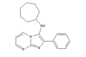 Image of Cycloheptyl-(2-phenylimidazo[1,2-a]pyrimidin-3-yl)amine