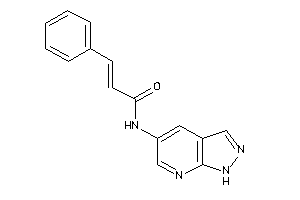 3-phenyl-N-(1H-pyrazolo[3,4-b]pyridin-5-yl)acrylamide