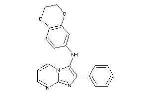 2,3-dihydro-1,4-benzodioxin-7-yl-(2-phenylimidazo[1,2-a]pyrimidin-3-yl)amine