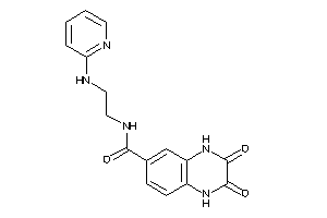 Image of 2,3-diketo-N-[2-(2-pyridylamino)ethyl]-1,4-dihydroquinoxaline-6-carboxamide