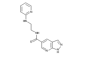 N-[2-(2-pyridylamino)ethyl]-1H-pyrazolo[3,4-b]pyridine-5-carboxamide