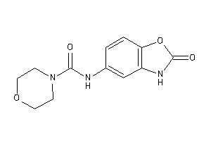 N-(2-keto-3H-1,3-benzoxazol-5-yl)morpholine-4-carboxamide