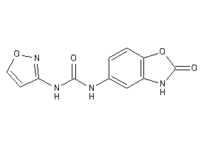 1-isoxazol-3-yl-3-(2-keto-3H-1,3-benzoxazol-5-yl)urea