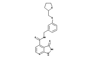 3-keto-N-[3-(tetrahydrofurfuryloxy)benzyl]-1,2-dihydropyrazolo[3,4-b]pyridine-4-carboxamide