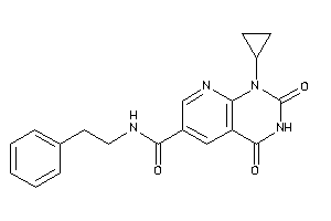 1-cyclopropyl-2,4-diketo-N-phenethyl-pyrido[2,3-d]pyrimidine-6-carboxamide