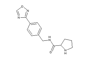Image of N-[4-(1,2,4-oxadiazol-3-yl)benzyl]pyrrolidine-2-carboxamide